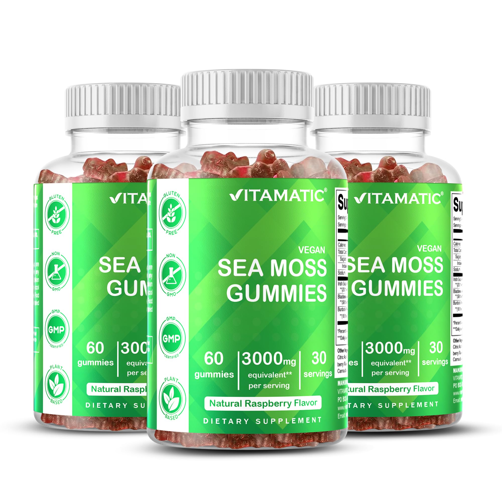Sea Moss Gummies with Bladderwrack