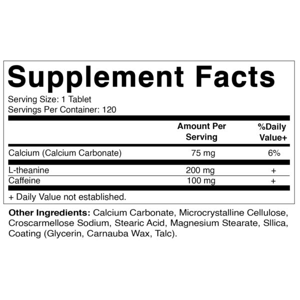 Tabletas vegetarianas Vitamatic para enfoque y energía sin jitters