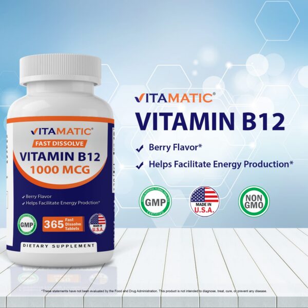 Suplemento vitamina b12 para sistema nervioso y sangre