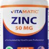 Frente del envase Vitamatic Zinc
