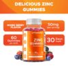 Gomas de zinc Vitamatic sobre fondo
