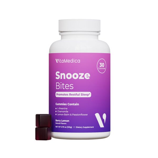 VitaMedica Snooze gomitas para dormir sin melatonina 30 unidades