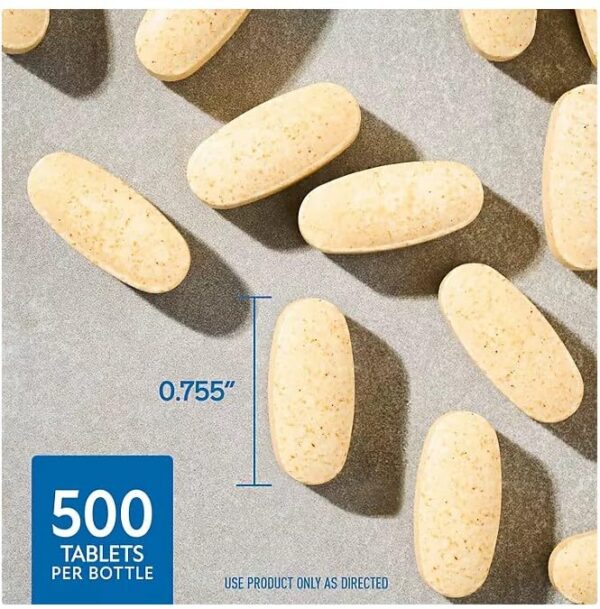 Vitamin C Plus con rosa mosqueta 500 tabletas