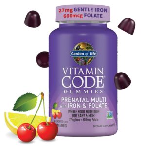 Vitamin Code Prenatal gomitas caja frontal