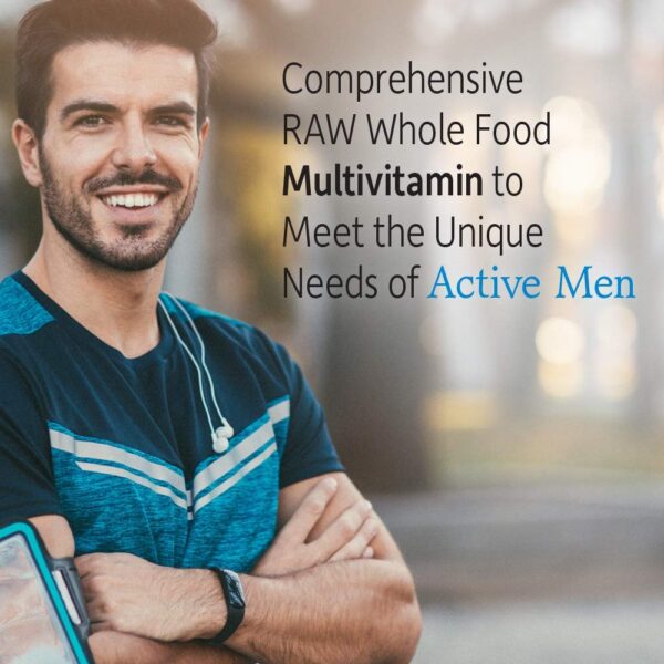 Version 1.0.0 Multivitamínico para hombres Vitamin Code Raw One frasco