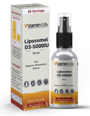 Frente del spray liposomal D3 5000IU