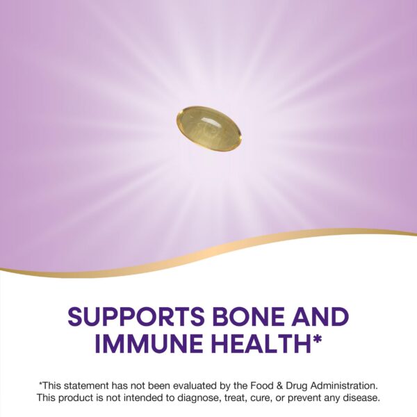 Vitamin D3 Max Nature's Way etiqueta con información nutricional