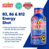 Etiqueta de Vitamin Energy Shots con B6 y B12