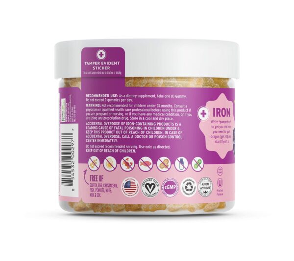 Gomitas sabor fresa para consumo diario