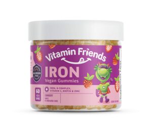 Version 1.0.0 Vitamin Friends gomitas sabor fresa frente