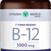 Frontal de Vitamin World B-12 1000 mcg