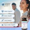 Etiqueta Vitamin World Omega-3 Fish Oil