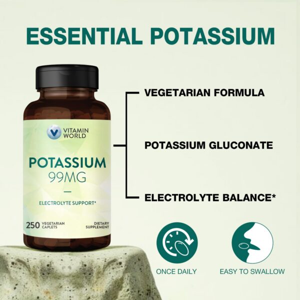 Caplets vegetarianos de potasio detalle