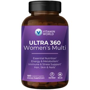 Vitamin World Ultra 360 multivitamínico para mujeres