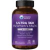 Frasco de Vitamin World Ultra 360 Multivitamínico para Mujeres 50+
