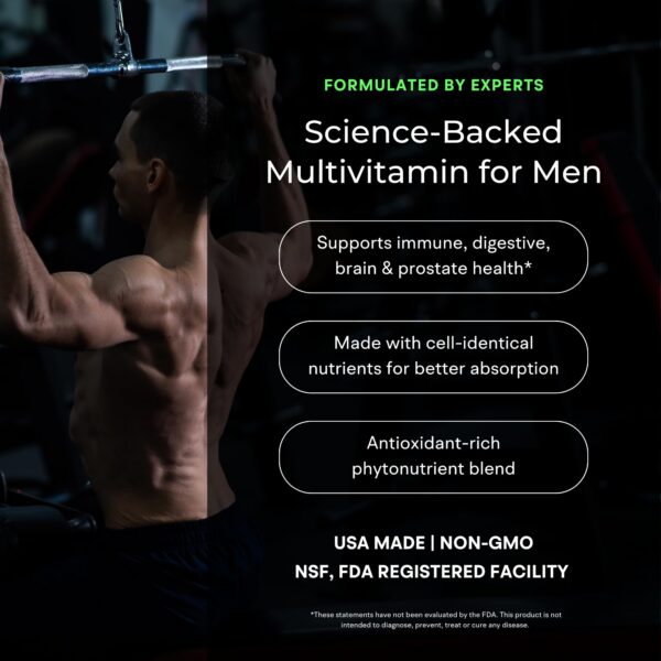 VitaminIQ suplemento multivitamínico natural para hombres