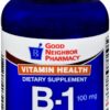 Caja Vitamina B-1 100mg Good Neighbor Pharmacy 100 tabletas