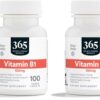 Imagen frontal de 365 by Whole Foods Market Vitamina B1 100 mg