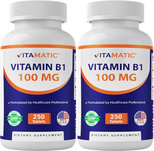 Vitamina B1 de Vitamatic 100mg en tabletas