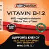 vitamina B12 alta potencia 6000 mcg gotas SBR Nutrition