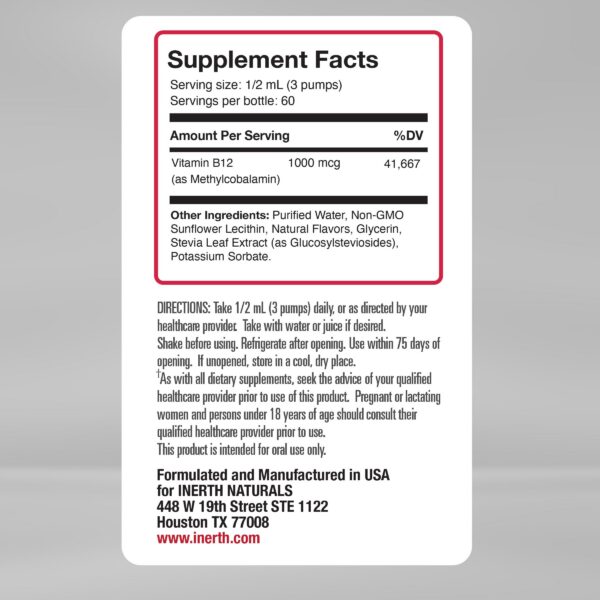 Version 1.0.0 Vitamina B12 InErth para metabolismo y energía