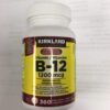Vitamina B12 Kirkland Signature 1200 mcg frasco 360 tabletas