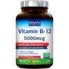 Vitamina b12 metilcobalamina Innate Vitality tabletas sabor durazno