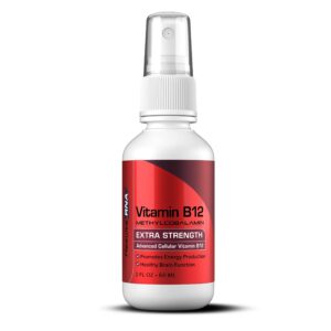 Frontal del spray Vitamina B12 Metilcobalamina Results RNA 2oz