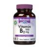 Vitamina B2 Bluebonnet cápsulas vegetales caja amarilla