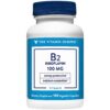 Frasco de Vitamina B2 100mg The Vitamin Shoppe 100 cápsulas