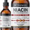 Botella líquida de vitamina B3 niacinamida The Healthy Life 4 ME