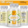 Caja y frascos de Vitamina C 1000 mg