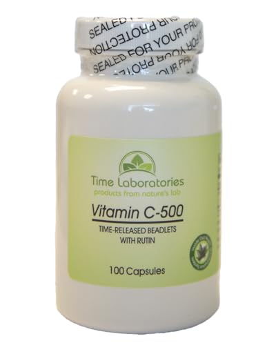 Version 1.0.0 Vitamina C 500 mg liberación prolongada con rutin Time Laboratories