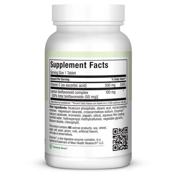 Vitamina C con bioflavonoides de limón Maxi Health