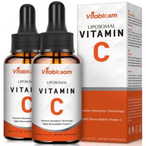 Vitamina C Liposomal 2000mg botella frontal 2 unidades