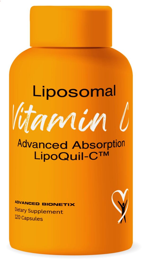 Suplemento vitamina c liposomal Advanced Bionetix botella 120 cápsulas