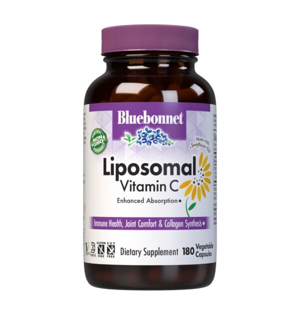 Version 1.0.0 Vitamina c liposomal bluebonnet 1000mg 180 cápsulas vegetales