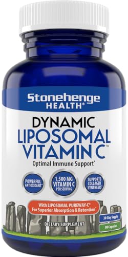 Botella de vitamina C liposomal Dinámica con 90 cápsulas