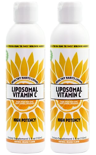 Vitamina C Liposomal Healthy Habits - frasco 150 ml con liposomas de girasol