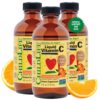 Vitamina C líquida ChildLife Essentials para niños botella frontal