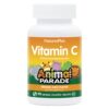Vitamina C masticable Animal Parade niños sabor naranja natural