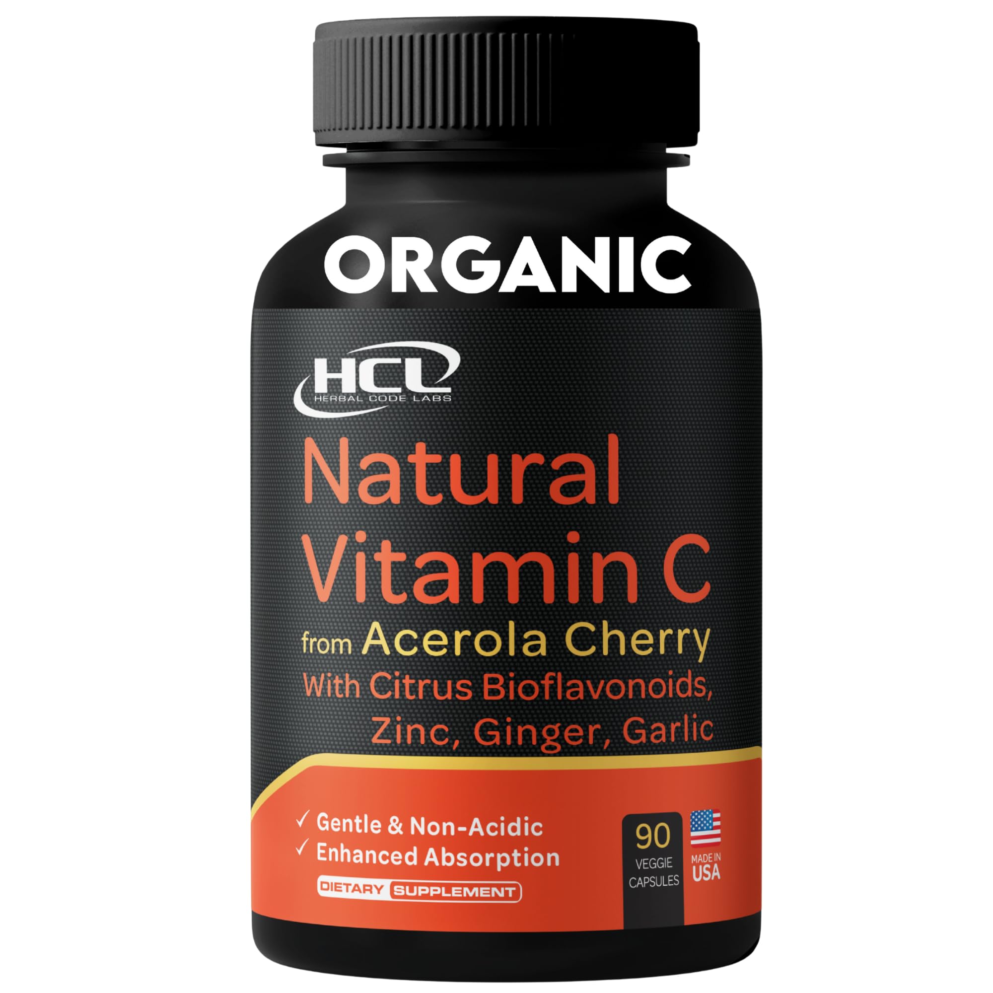 HCL HERBAL CODE LABS Vitamin C Organic Acerola