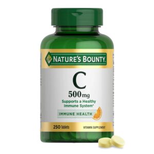 Version 1.0.0 Botella de tabletas de vitamina C Nature's Bounty 500 mg