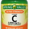 Cápsulas de vitamina C Ultra Fuerza 2000 mg