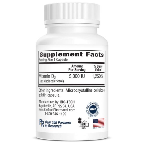 Version 1.0.0 Primer plano de cápsula Vitamina D-3