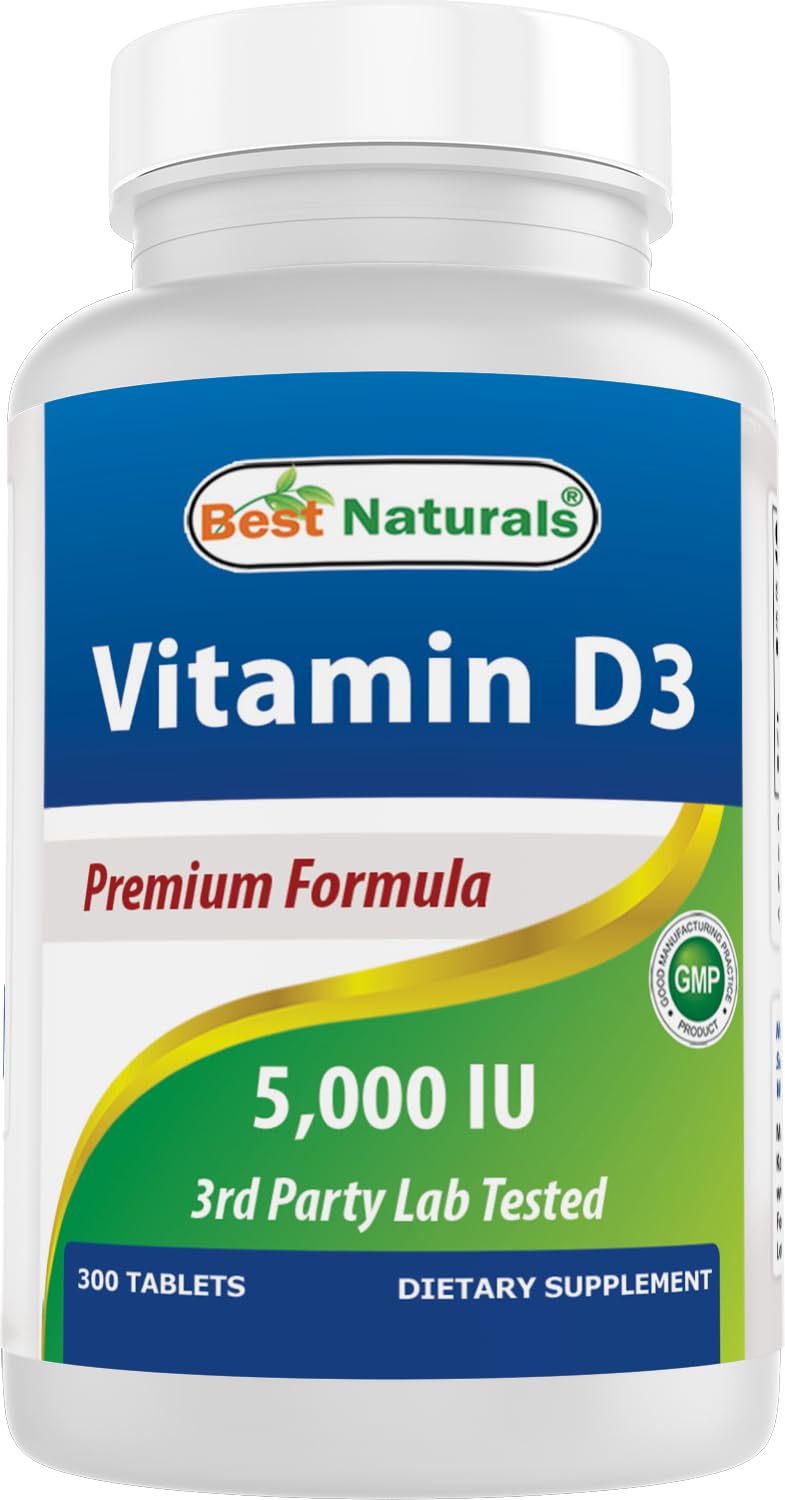 Vitamin D3, 5000 IU