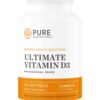 Vitamina D3 5000 UI Pure Prescriptions cápsula blanda botella