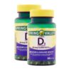 Frente de la botella Vitamin D3 50 mcg