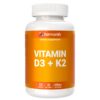 Botella de Vitamina D3 K2 Harmonify con 120 cápsulas