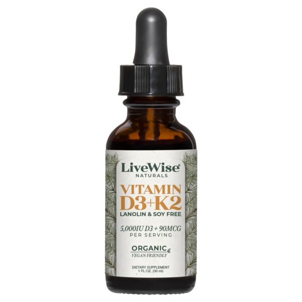 Version 1.0.0 Vitamina D3 y K2 para salud general y funciones corporales.